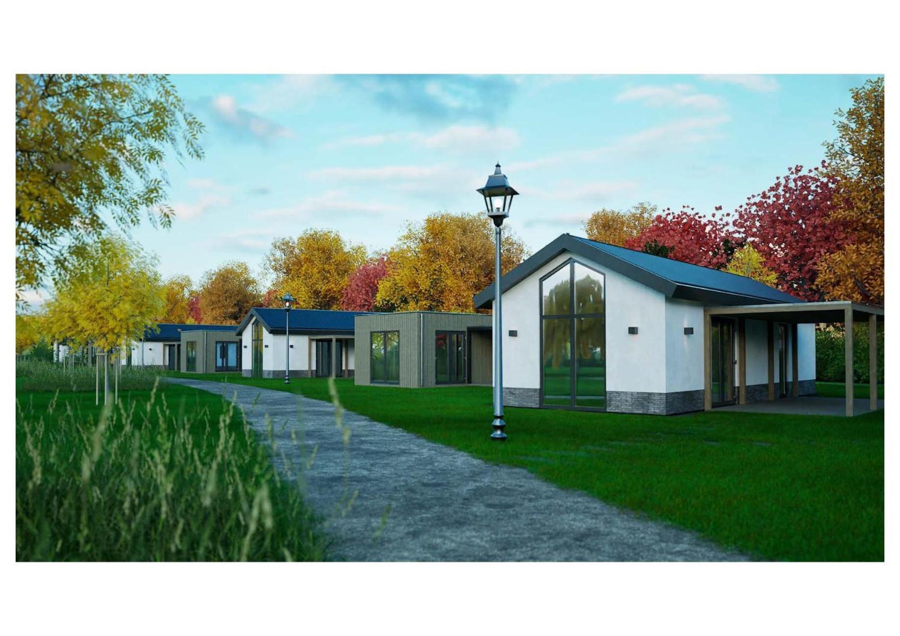 Recreatiepark De Markplas Офесден Екстер'єр фото